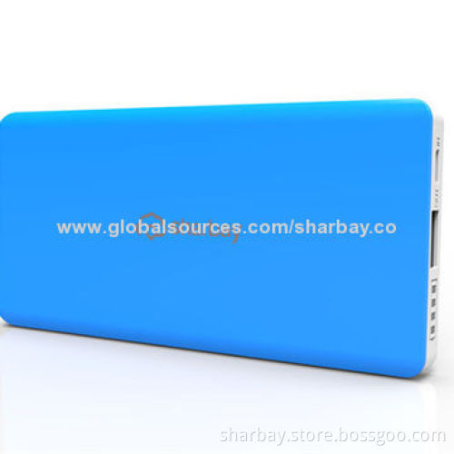Power Banks with 4,000mAh Capacity, Lithium Polymer Battery, 5V/1A Input/Output, for SmartphonesNew